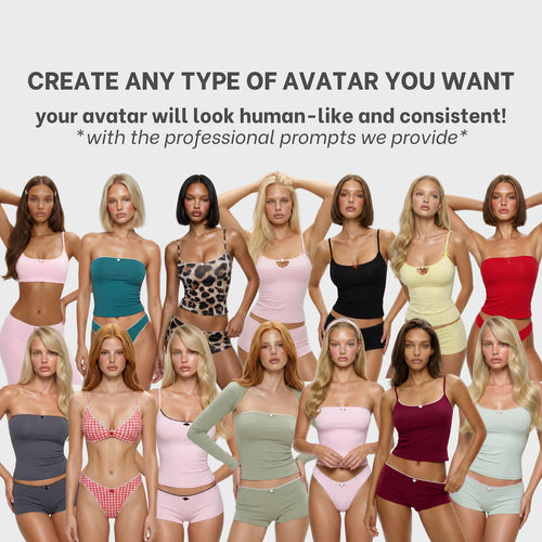 AI Avatar Masterclass, for Branding/Photoshoots/Social Media Platforms (PDF): Higgsfield & Gemini Tutorial